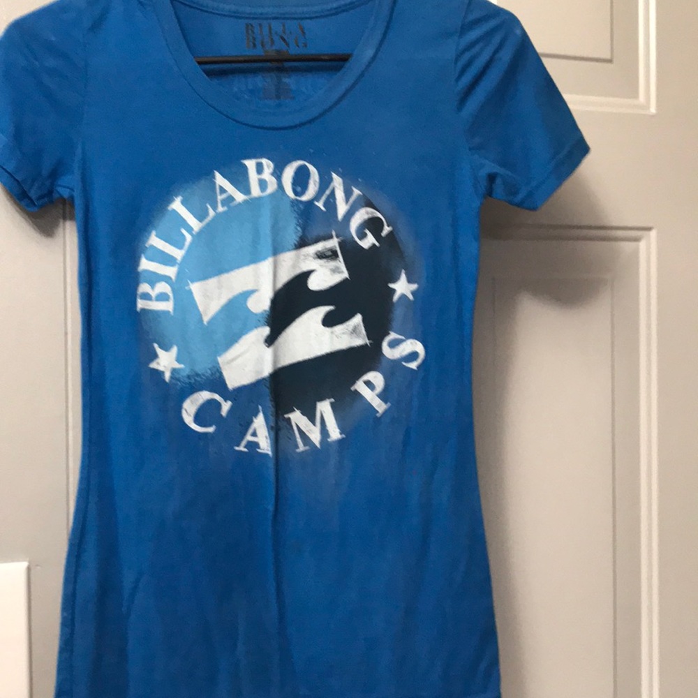 Blue billabong shirt